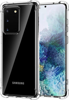 Forterra Samsung S20 Hoesje Shockproof Backcover Siliconen - Transparant