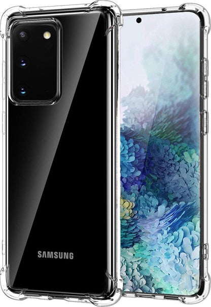 Forterra Samsung S20 Hoesje Shockproof Backcover Siliconen - Transparant