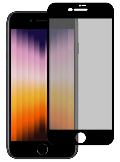Forterra iPhone SE 2022 Screenprotector Gehard Glas - Privacy
