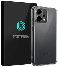 Forterra OPPO Reno 14 Hoesje Siliconen Backcover Lichtgewicht - Transparant