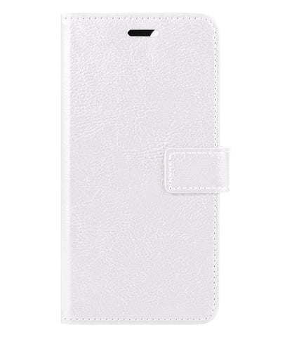 Forterra iPhone 13 Pro Hoesje Bookcase Cover met Kaarthouder - Wit
