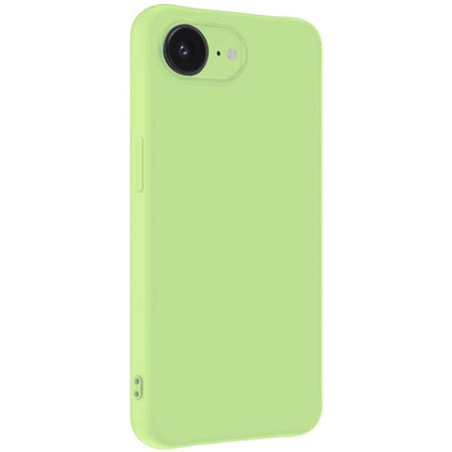 Forterra iPhone 16e Hoesje Siliconen Backcover Lichtgewicht - Groen