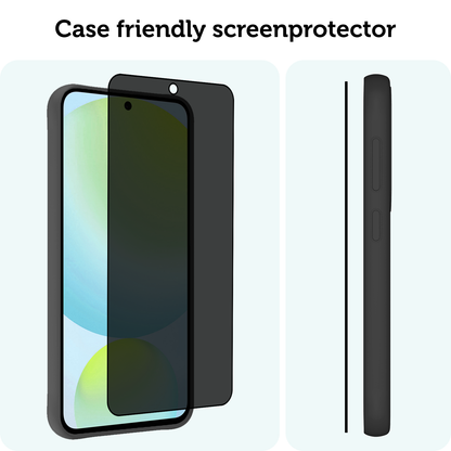 Forterra Samsung S24 FE Screenprotector Gehard Glas - Privacy