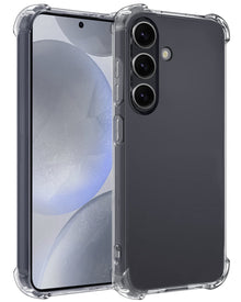 Forterra Samsung S24 Hoesje Shockproof Backcover Siliconen - Transparant