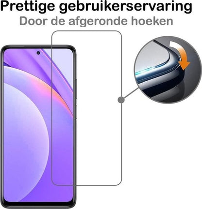 Forterra Xiaomi Mi 10T Lite Screenprotector Gehard Glas - Anti-kras
