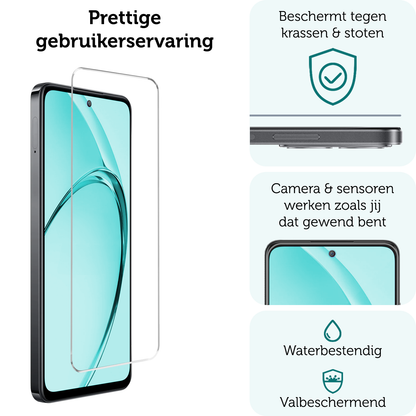 Forterra OPPO A40m Screenprotector Gehard Glas - Anti-kras