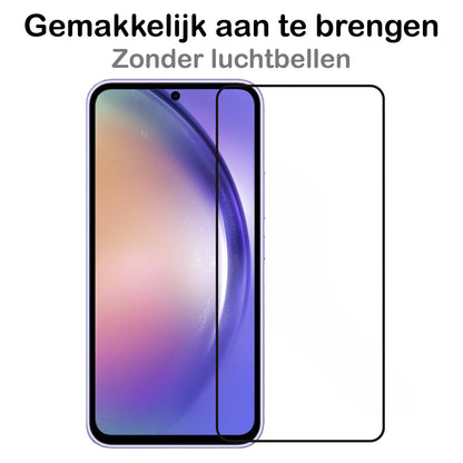 Forterra Samsung A54 Screenprotector Gehard Glas - Full Screen