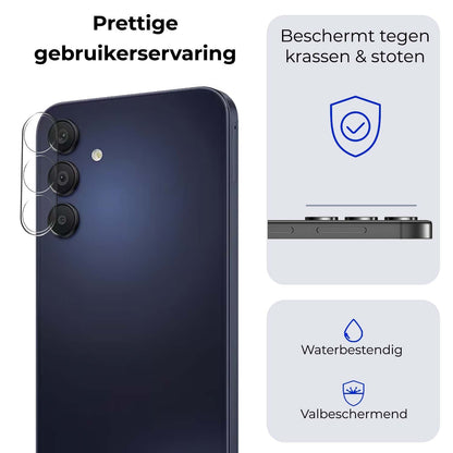 Forterra Samsung A25 Camera Screenprotector Gehard Glas