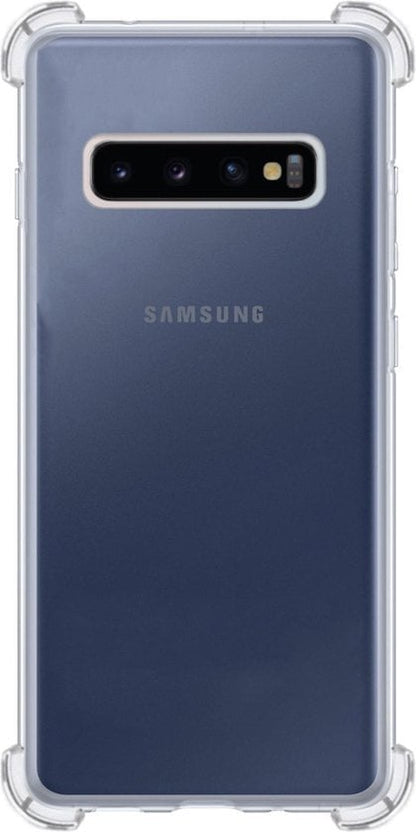Forterra Samsung S10 Hoesje Shockproof Backcover Siliconen - Transparant