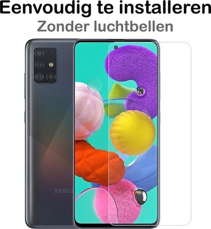 Forterra Samsung A51 Screenprotector Gehard Glas - Anti-kras
