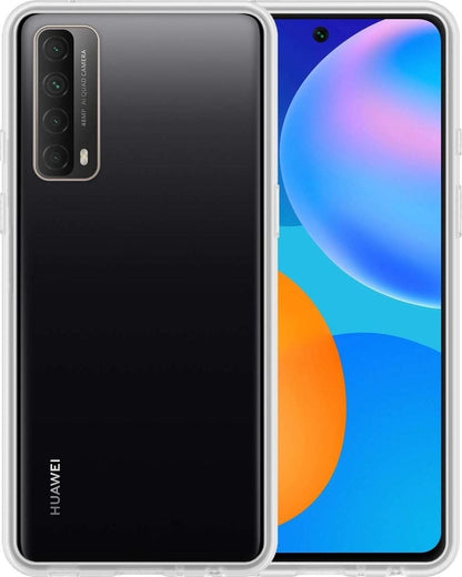 Forterra Huawei P smart 2021 Hoesje Siliconen Backcover Lichtgewicht - Transparant