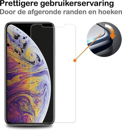 Forterra iPhone XR Screenprotector Gehard Glas - Anti-kras