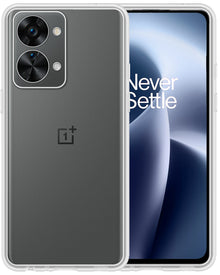 Forterra OnePlus Nord 2T Hoesje Siliconen Backcover Lichtgewicht - Transparant