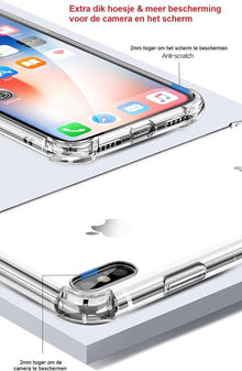 Forterra iPhone 6/6s Hoesje Shockproof Backcover Siliconen - Transparant