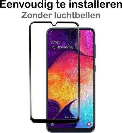 Forterra Samsung A40 Screenprotector Gehard Glas - Full Screen