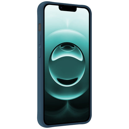 Forterra iPhone 16e Hoesje Siliconen Backcover Lichtgewicht - Donkerblauw