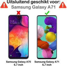 Forterra Samsung A71 Screenprotector Gehard Glas - Anti-kras