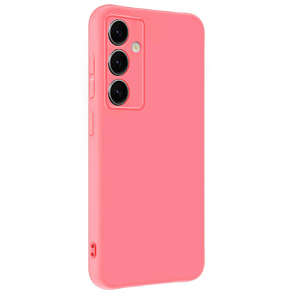 Forterra Samsung S25 Plus Hoesje Siliconen Backcover Lichtgewicht - Licht Roze