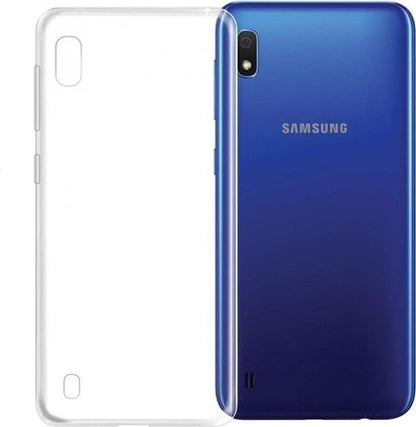 Forterra Samsung M10 Hoesje Siliconen Backcover Lichtgewicht - Transparant