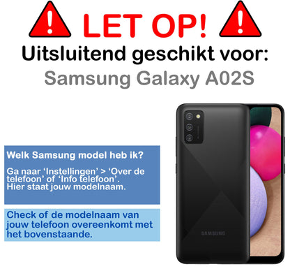 Forterra Samsung A02s Hoesje Siliconen Backcover Lichtgewicht - Geel