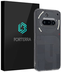 Forterra Nothing Phone 3a Hoesje Siliconen Backcover Lichtgewicht - Transparant
