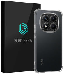 Forterra Xiaomi Redmi Note 14 Pro Hoesje Shockproof Backcover Siliconen - Transparant