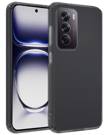 Forterra OPPO Reno 12 Hoesje Siliconen Backcover Lichtgewicht - Transparant