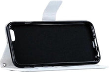 Forterra iPhone 5/5s/5SE Hoesje Bookcase Cover met Kaarthouder - Wit