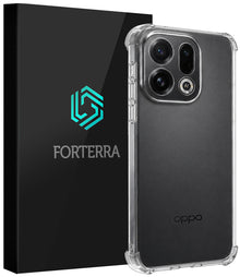 Forterra OPPO Find X9 Hoesje Shockproof Backcover Siliconen - Transparant