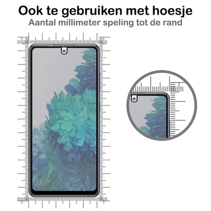 Forterra Samsung S20 FE Screenprotector Gehard Glas - Privacy