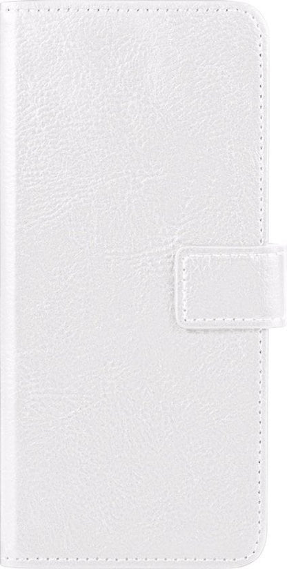 Forterra Samsung S21 Ultra Hoesje Bookcase Cover met Kaarthouder - Wit