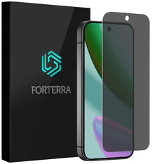 Forterra Google Pixel 11 Pro XL Screenprotector Gehard Glas - Privacy