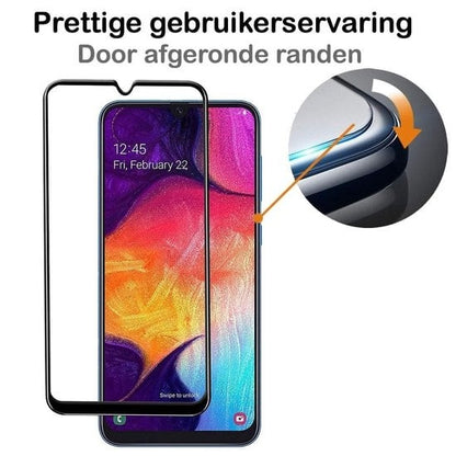 Forterra Samsung A20 Screenprotector Gehard Glas - Full Screen