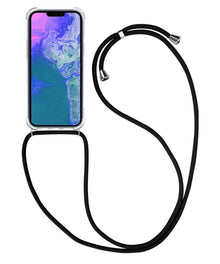 Forterra iPhone 14 Plus Hoesje met Koord Backcover Shockproof - Transparant