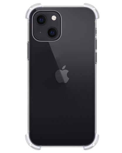 Forterra iPhone 13 Mini Hoesje Shockproof Backcover Siliconen - Transparant