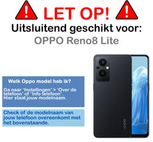 Forterra OPPO Reno 8 Lite Screenprotector Gehard Glas - Anti-kras