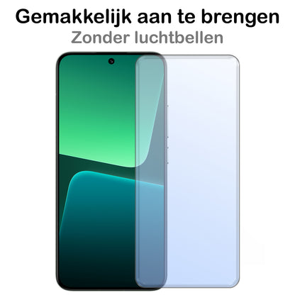 Forterra Xiaomi 13 Hoesje Siliconen Backcover Lichtgewicht - Transparant