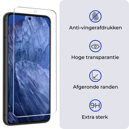 Forterra Google Pixel 8a Screenprotector Gehard Glas - Anti-kras