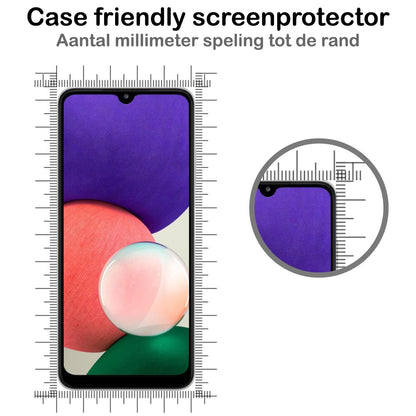 Forterra Samsung M22 Screenprotector Gehard Glas - Full Screen