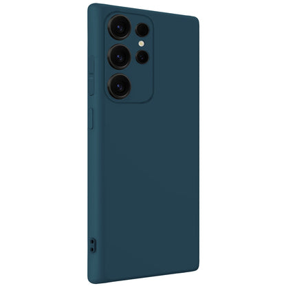 Forterra Samsung S25 Ultra Hoesje Siliconen Backcover Lichtgewicht - Donkerblauw