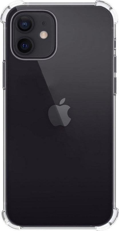 Forterra iPhone 12 Hoesje Shockproof Backcover Siliconen - Transparant