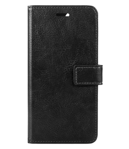 Forterra iPhone 14 Pro Max Hoesje Bookcase Cover met Kaarthouder - Zwart