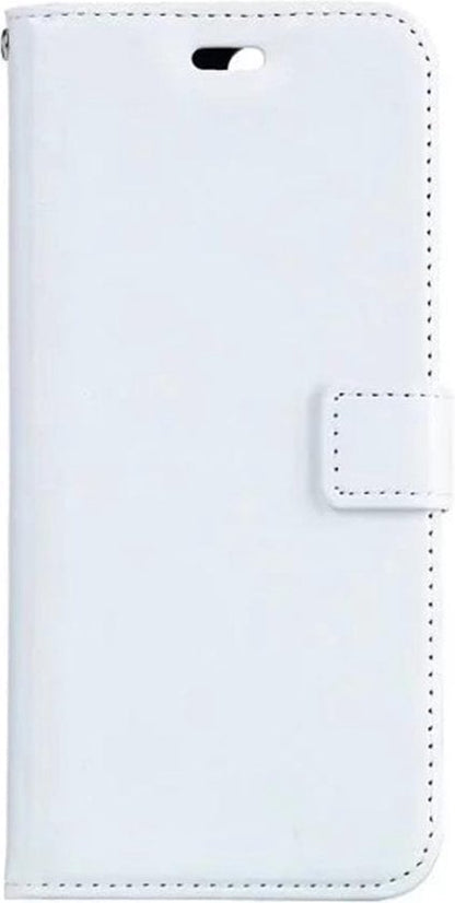 Forterra iPhone 7 Hoesje Bookcase Cover met Kaarthouder - Wit