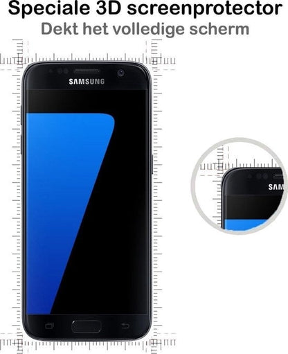 Forterra Samsung Galaxy S7 Screenprotector Gehard Glas - Anti-kras