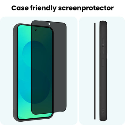 Forterra Samsung S25 Screenprotector Gehard Glas - Privacy
