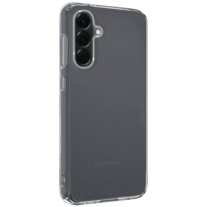 Forterra Samsung A36 Hoesje Siliconen Backcover Lichtgewicht - Transparant