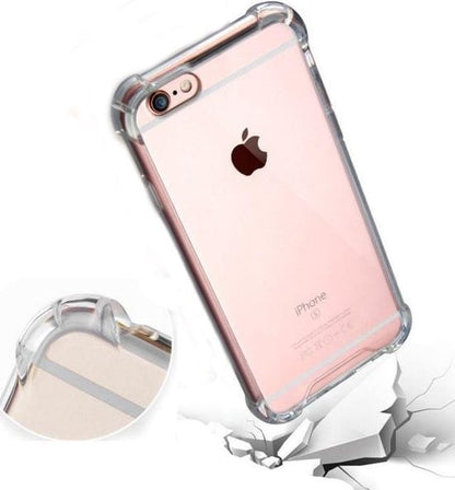 Forterra iPhone 7 Hoesje Shockproof Backcover Siliconen - Transparant