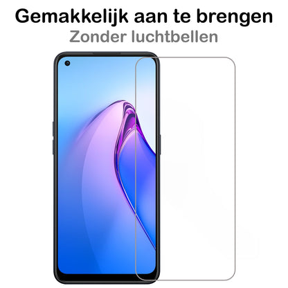 Forterra OPPO Reno 8 Pro Screenprotector Gehard Glas - Anti-kras