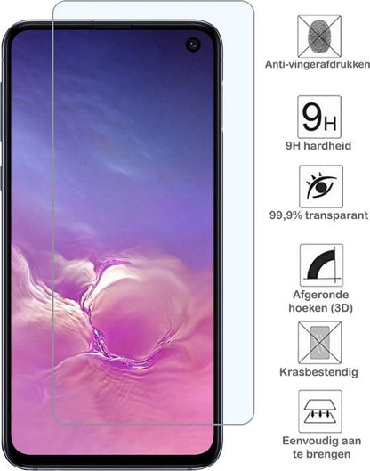 Forterra Samsung S10e Screenprotector Gehard Glas - Anti-kras