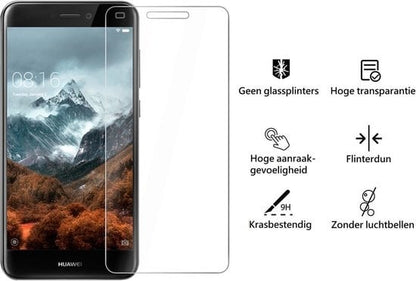 Forterra Huawei P8 Lite Screenprotector Gehard Glas - Anti-kras